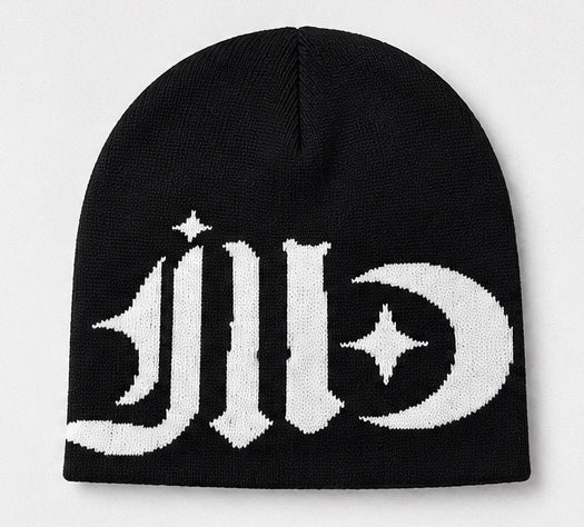 Y2K star beanie